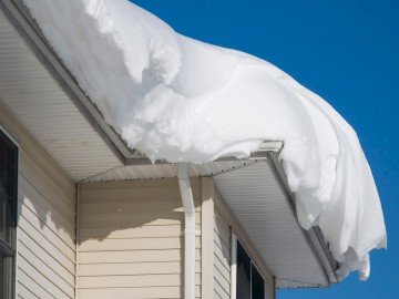 Rooftop Snow Removal and Ice Dam Removal