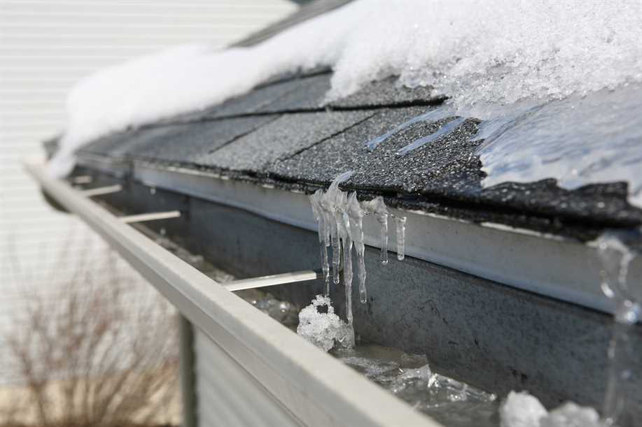 how to fix ice damming